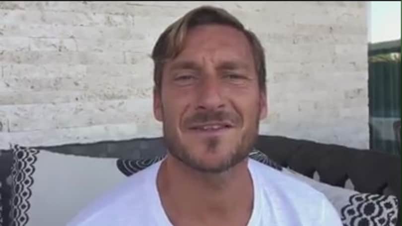Roma-Chapecoense, Totti invita tutti allo stadio: «Vi aspetto all'Olimpico!»
