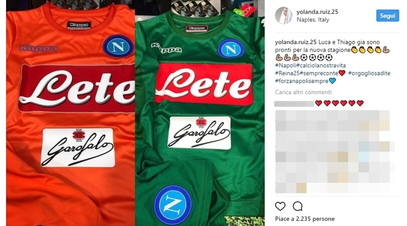 Maglia Home Napoli portiere Maglia Home Napoli portiere