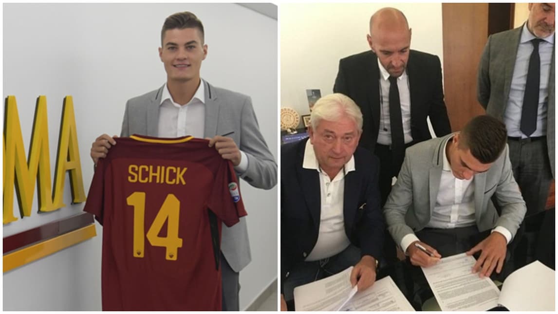 Calciomercato Roma, Schick ufficiale: «È la scelta ideale»