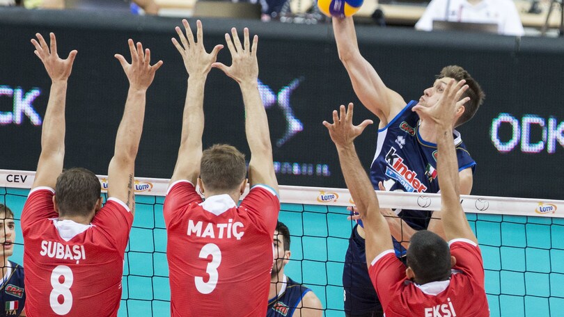 Volley: Europei, Italia missione compiuta, battuta la Turchia