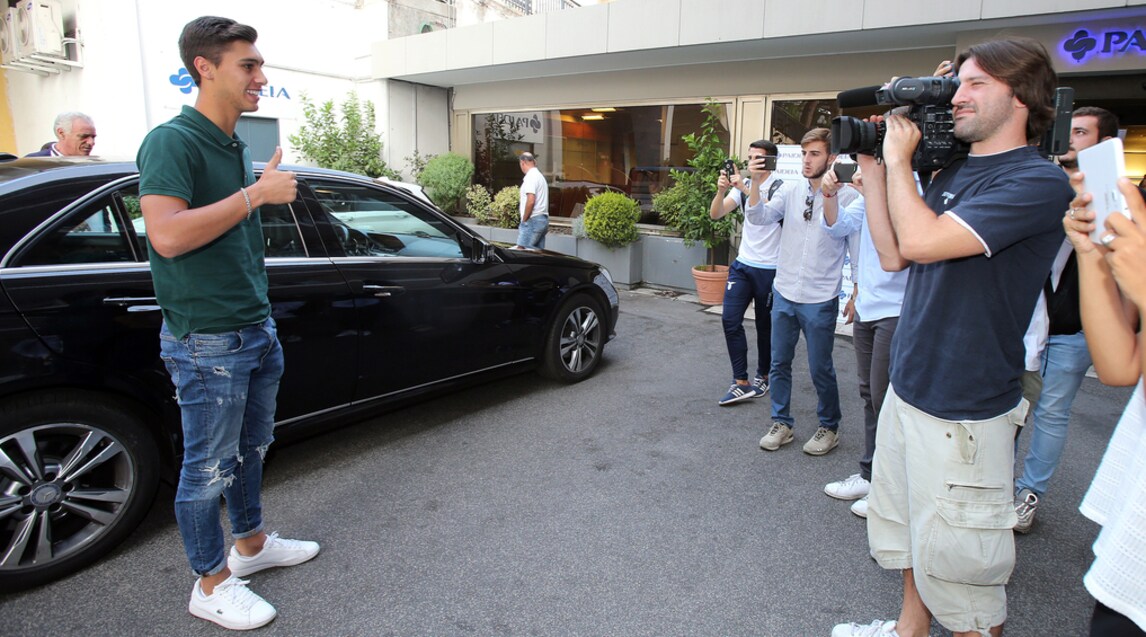 Lazio, Bruno Jordão a Roma per le visite mediche