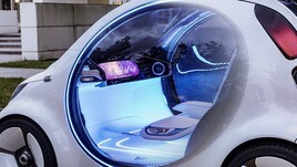 Smart vision EQ fortwo concept foto