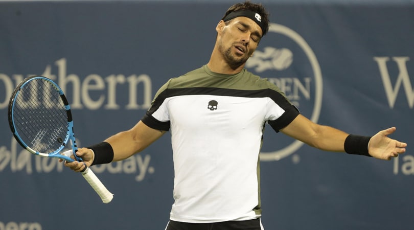 Tennis, a Cincinnati Fognini e Lorenzi già eliminati