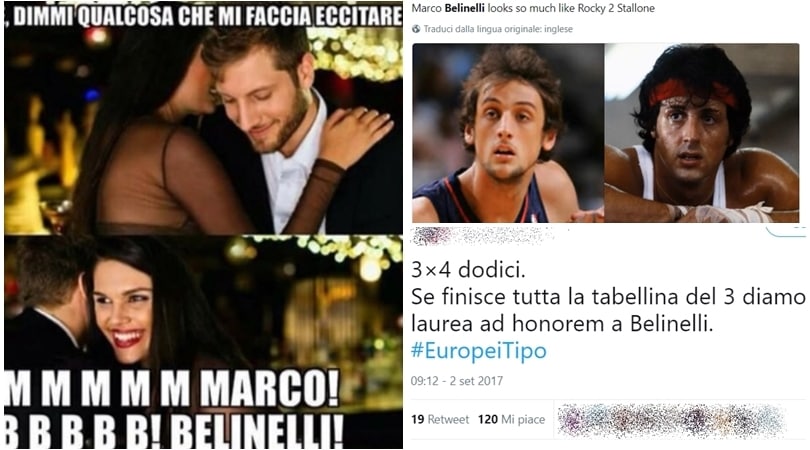 Italia pazza di Belinelli: lo show contro l'Ucraina fa impazzire i social
