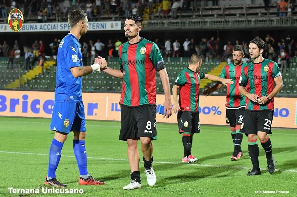 Serie B, la Ternana Unicusano pronta per l'esame Salernitana
