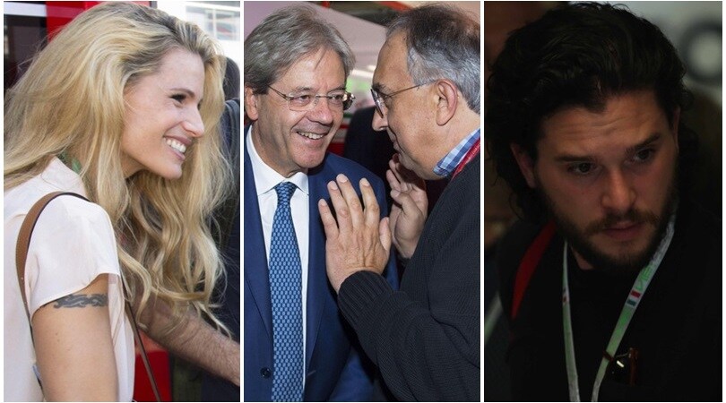 Paolo Gentiloni, Michelle Hunziker, Jon Snow: quanti vip a Monza