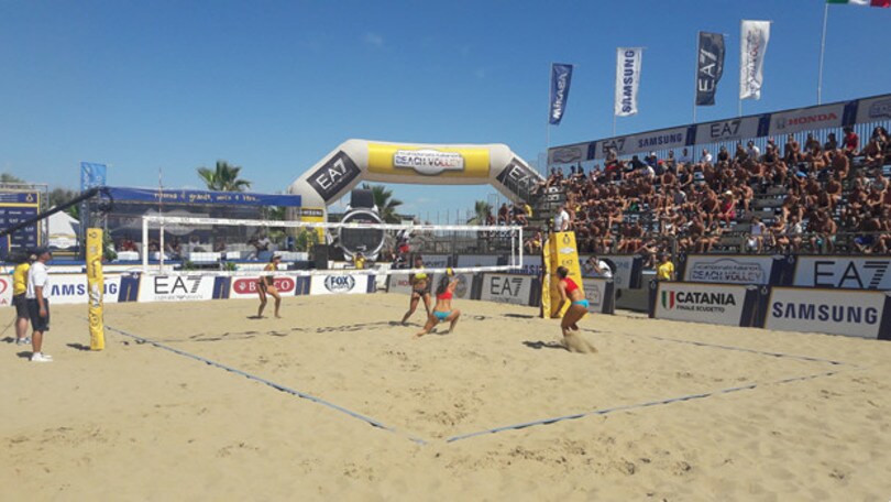 Beach Volley: Lupo-Nicolai vs Ranghieri-Carambula per lo scudetto