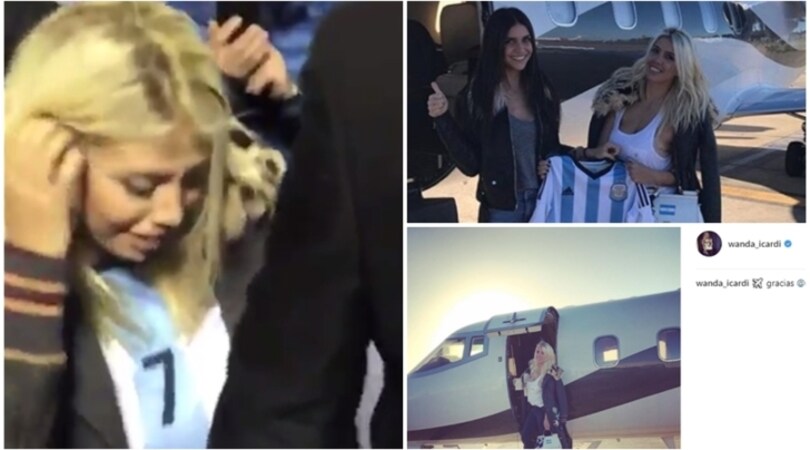 Argentina-Uruguay, Wanda Nara «palpeggiata dai tifosi avversari»