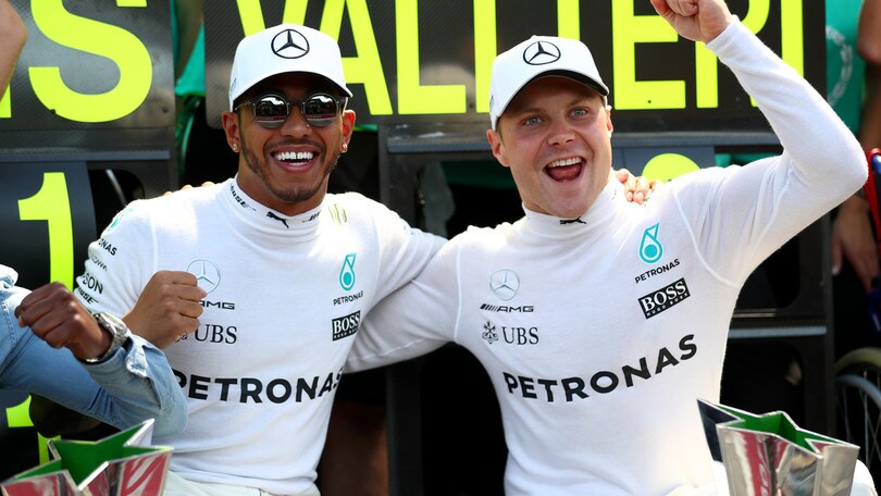 F1 Mercedes, Bottas: «Siamo stati fortissimi»
