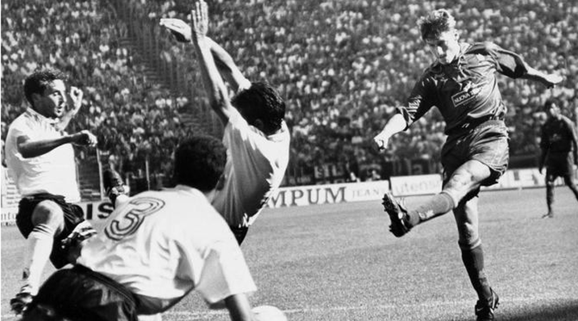 Roma, 23 anni fa il primo gol di Totti in Serie A