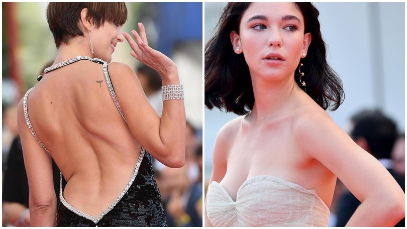 Micaela Ramazzotti e Matilda De Angelis sexy a Venezia