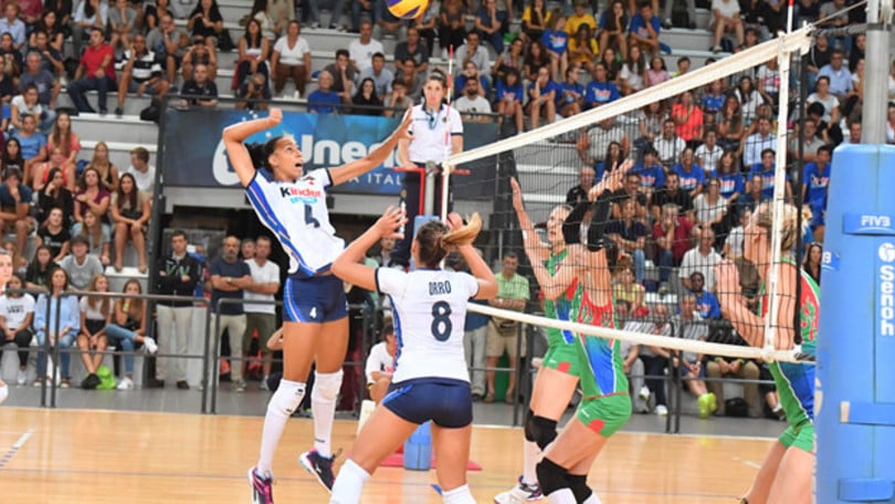 Volley: la nazionale femminile ha battuto l'Azerbaijan in amichevole