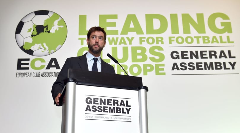 Agnelli presidente dell'Eca