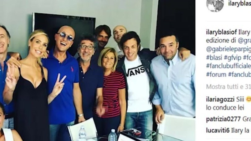 "Totti al GF Vip dietro le quinte": parola di Ilary Blasi