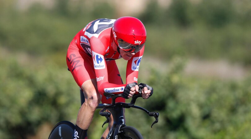 Vuelta, Froome domina anche a cronometro: Nibali perde 57"