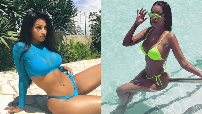 Lemina segna con il Gabon e Fanny Neguesha fa festa su Instagram