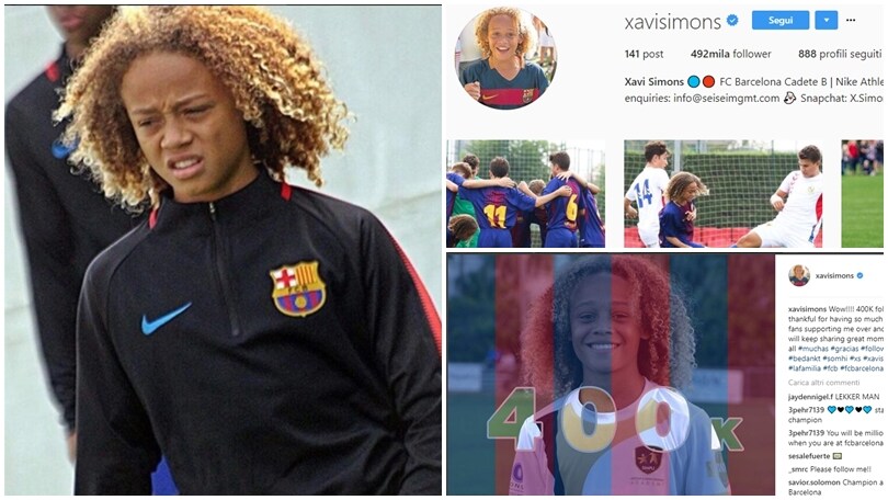 Il baby Simons fenomeno anche sui social: è il re di Instagram
