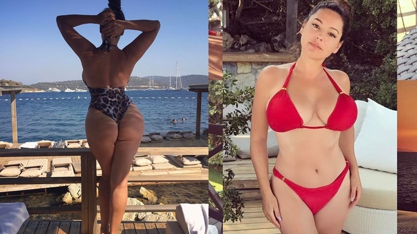 Vacanze italiane per la sexy Kelly Brook