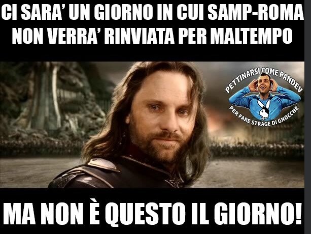 Sampdoria-Roma rinviata: i commenti dei tifosi sui social