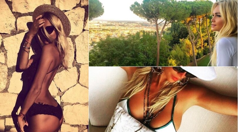 Victoria, "zarina" dei Mondiali, è affascinata dalla bellezza di Roma