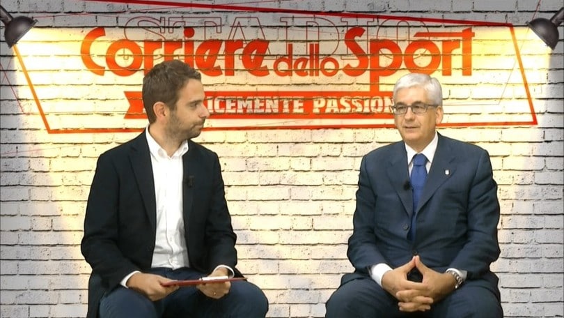 Giovanili, Tisci in redazione: «Calcio e scuola, ecco il futuro»