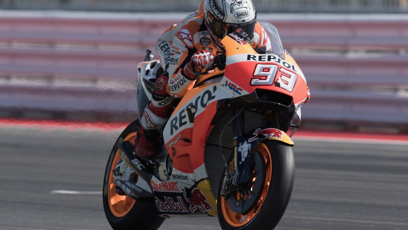 MotoGp San Marino, Marquez: «Il passo è buono»