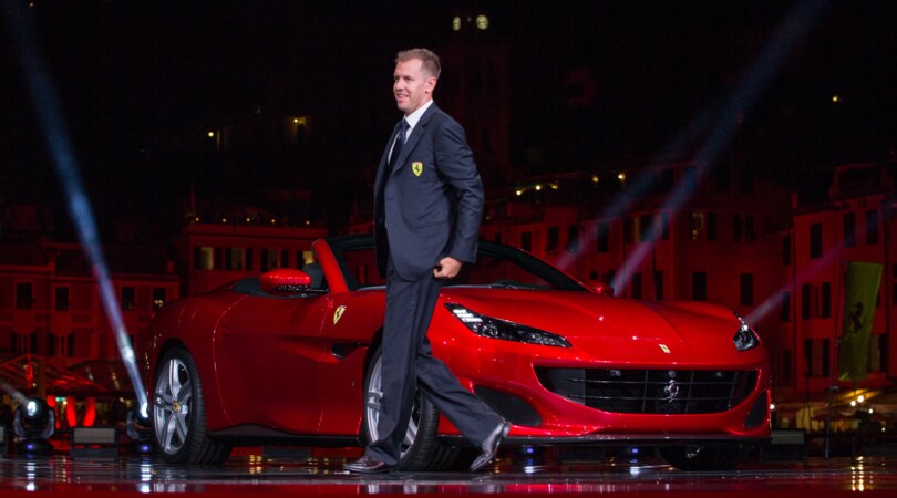 Ferrari Portofino, debutto con Vettel: foto