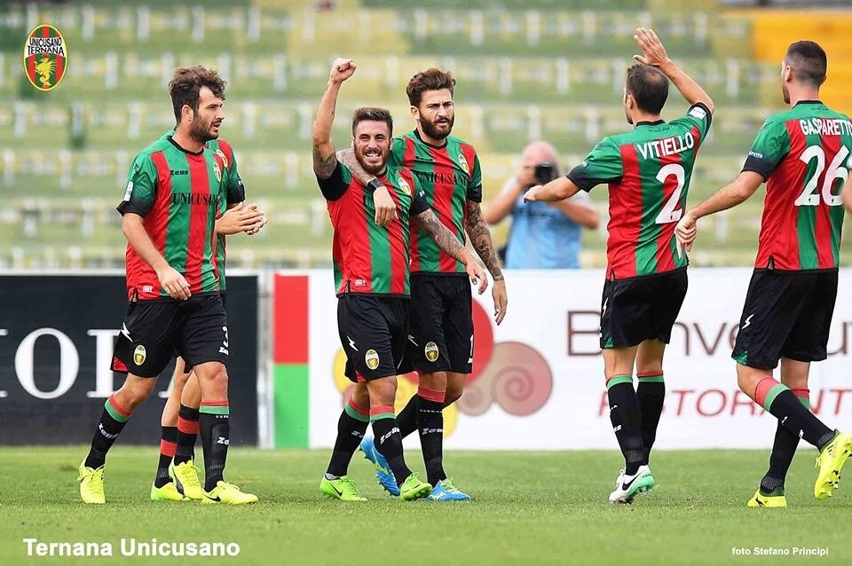 Serie B, grande vittoria dell'Unicusano Ternana con il Cesena