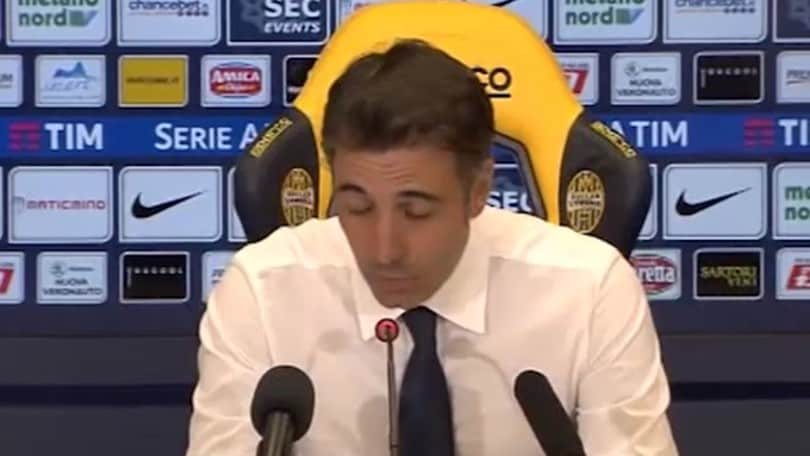 Pecchia: "Brutta prestazaione. Mi assumo io responsabilità"