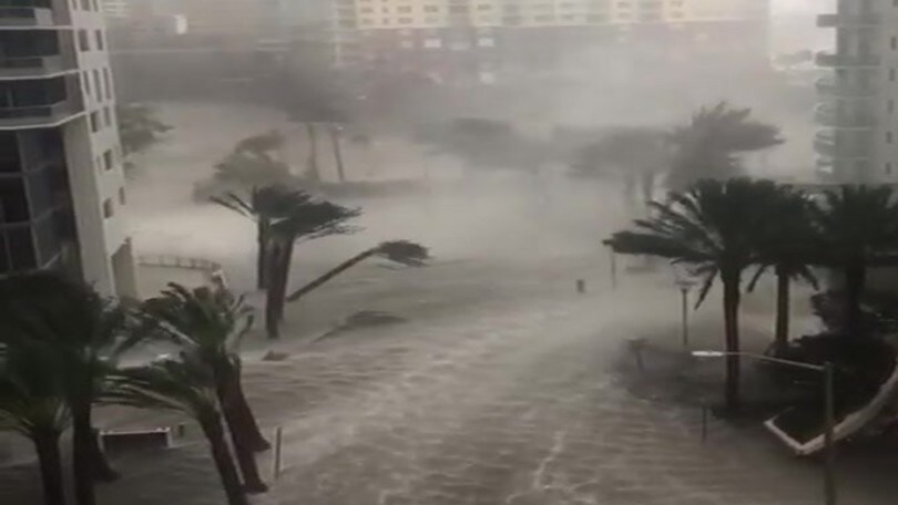 Irma arriva a Miami, ecco un impressionante video