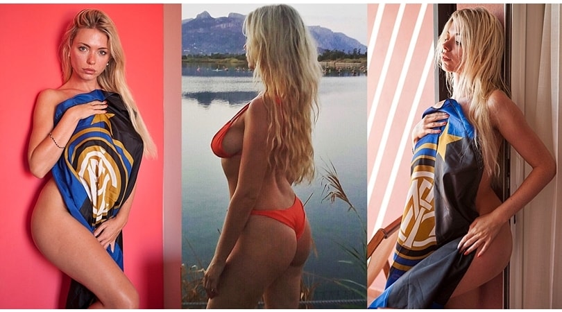 La sua Inter è prima e April Summers festeggia