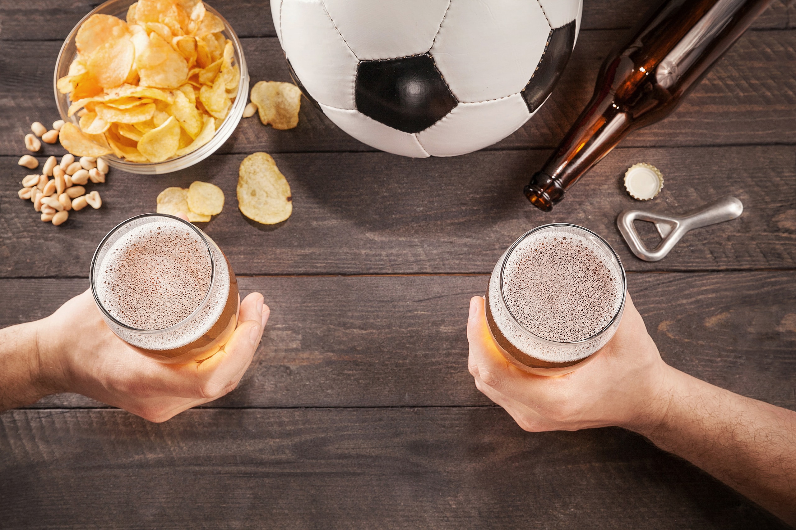 Il gusto del calcio sul maxi-schermo