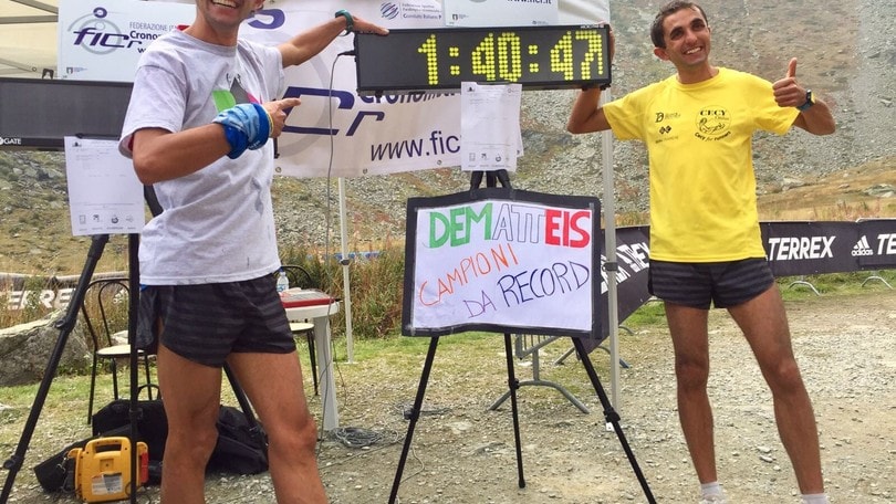 Bernard Dematteis ce l'ha fatta: E' record d'ascesa al Monviso
