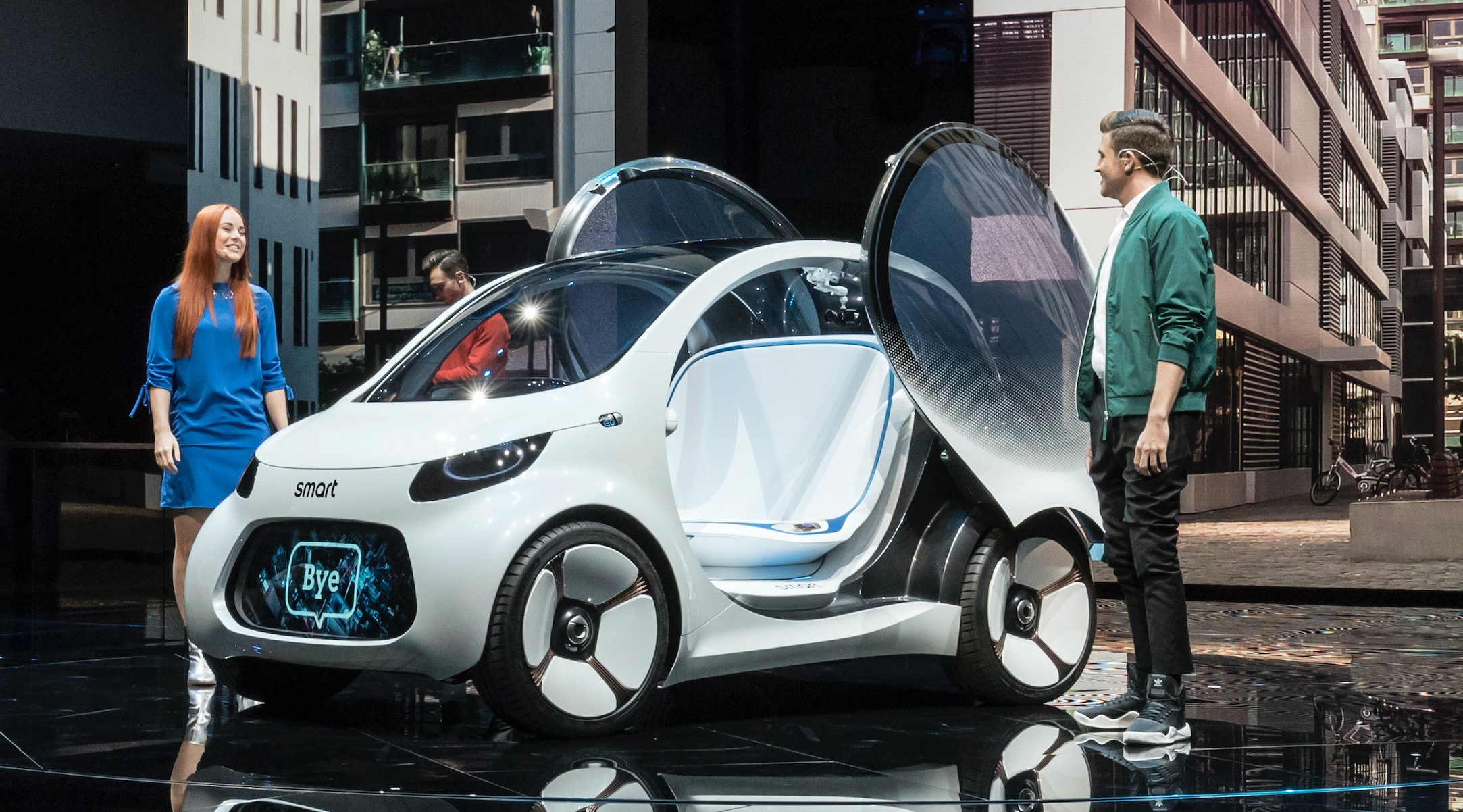 Annuncio Smart al Salone di Francoforte: dal 2022 solo auto elettriche
