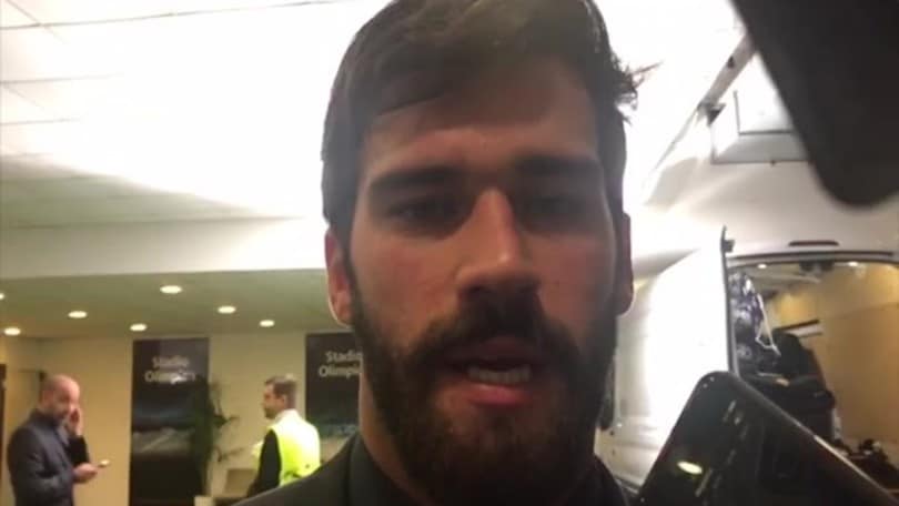 Alisson: "Secondo tempo difficile"