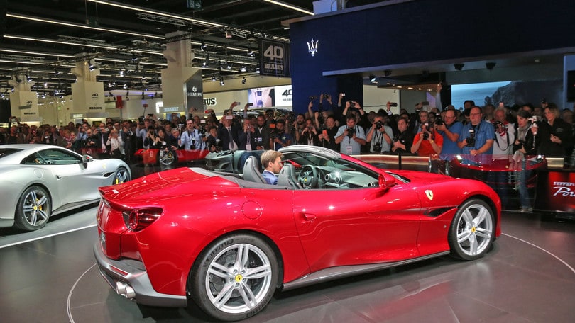 Ferrari Portofino, la premiere al Salone di Francoforte 2017