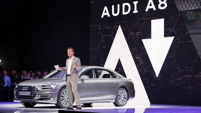 Audi A8, la nuova ammiraglia al Salone di Francoforte
