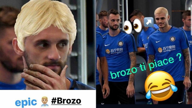 Icardi, il nuovo look biondo platino scatena le ironie sul web