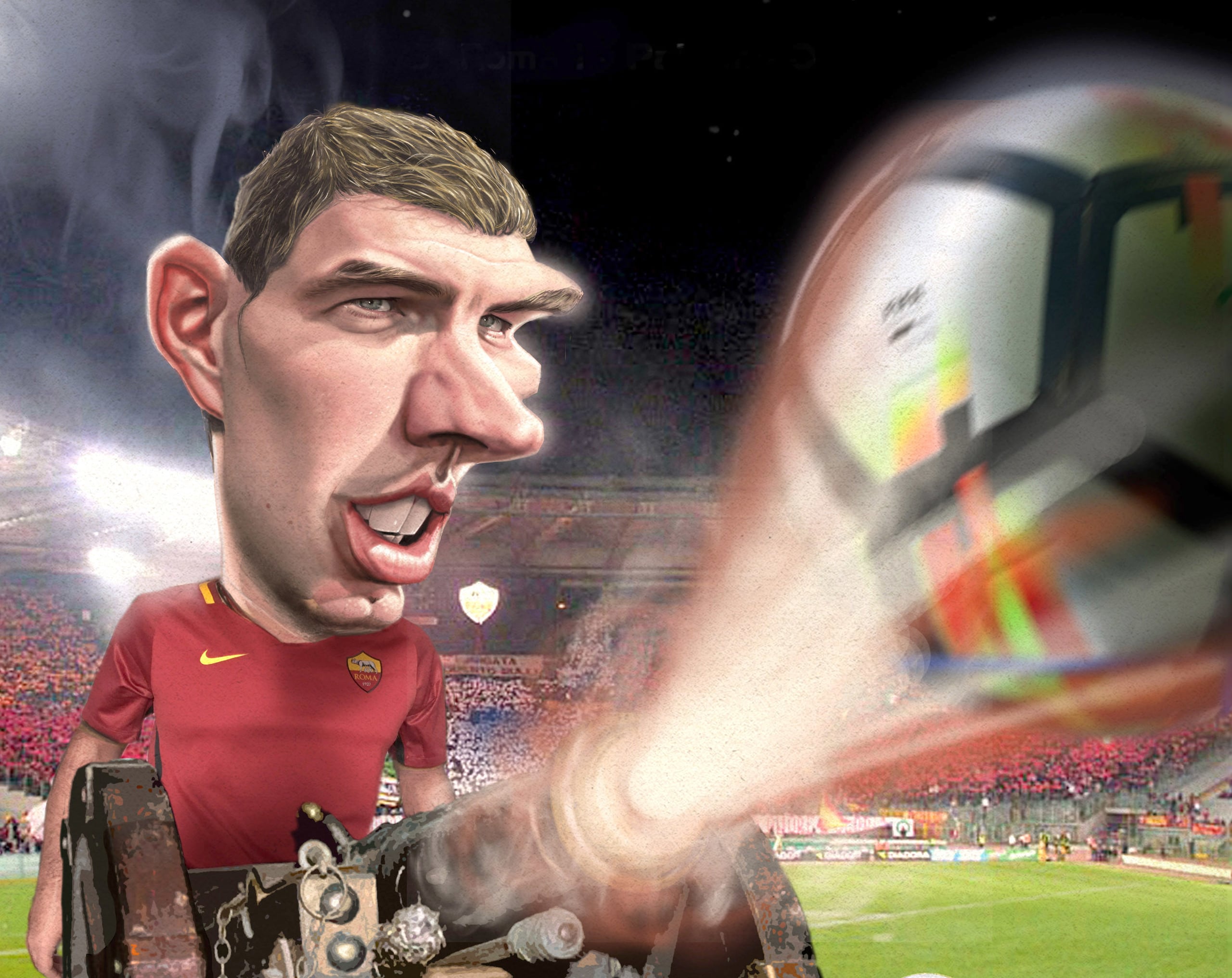 Ave Roma: i giallorossi come non li avete mai visti