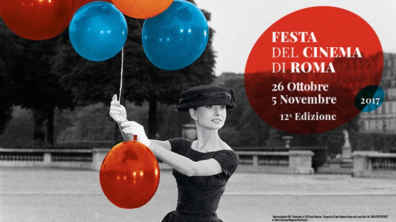 Audrey Hepburn sul manifesto della Festa di Roma 2017