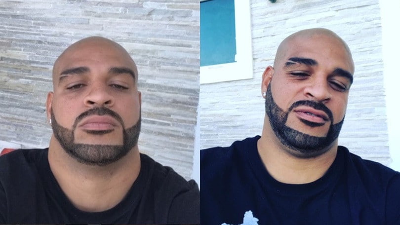 Adriano, la nuova barba "geometrica" spopola sui social