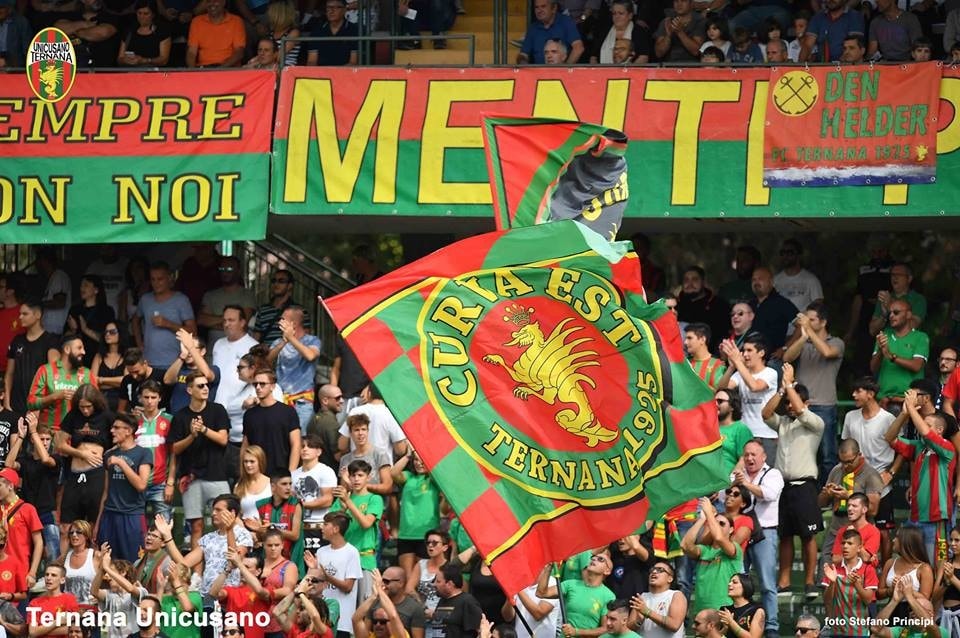 Serie B, l'Unicusano Ternana attesa in casa della Virtus Entella