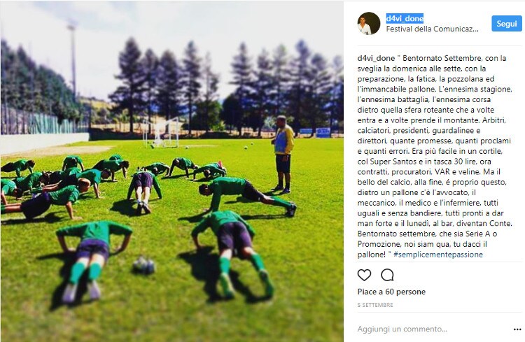 WeComSport - Semplicemente Passione: si entra nel vivo