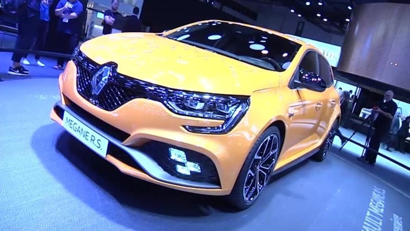 Renault Megane RS al Salone di Francoforte 2017