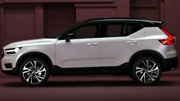 Volvo XC40, sfuggono in rete le prime foto