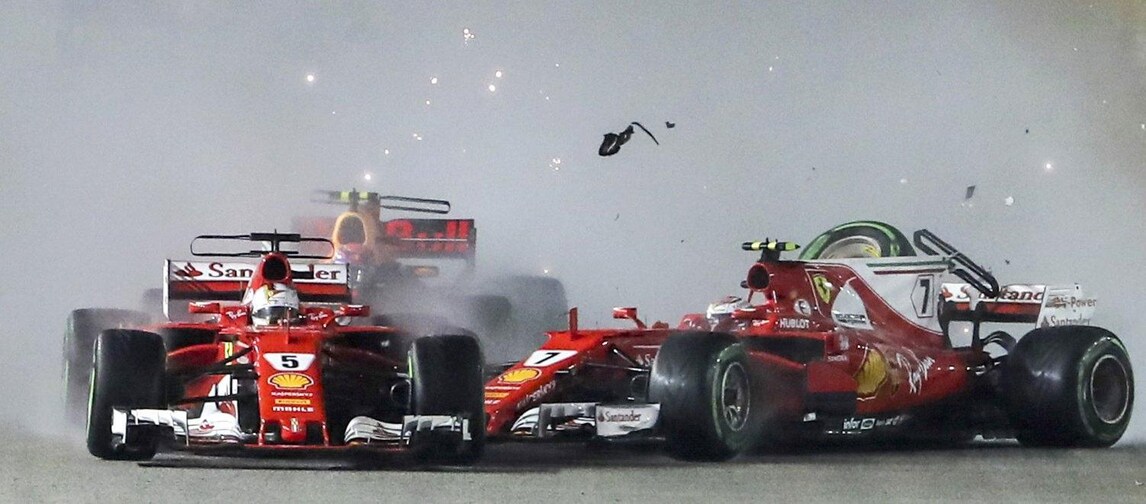 F1 Gp Singapore, Raikkonen: «Cose che capitano, ma pagato caro»