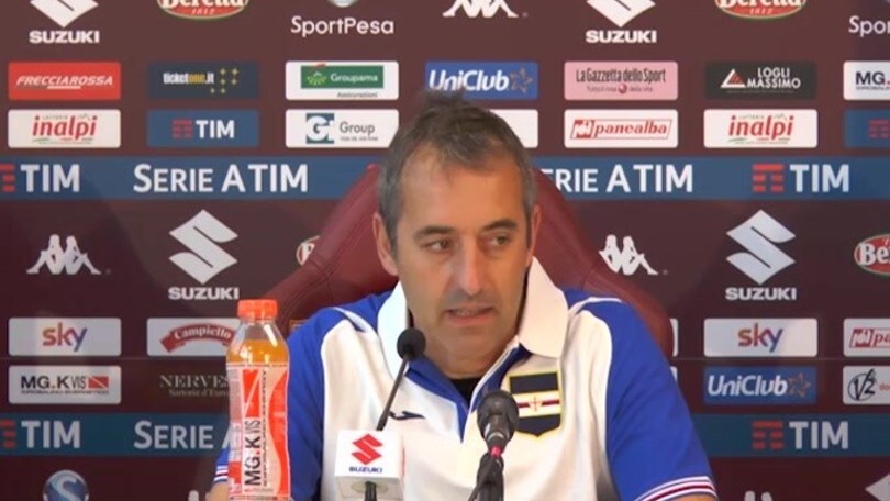 Giampaolo: "Questo pari ci farà crescere"