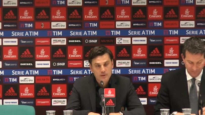 Montella: "Squadra compatta e buona solidità difensiva"