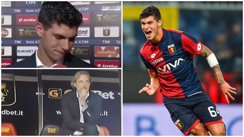 Pellegri, gol e lacrime anche per il papà in panchina