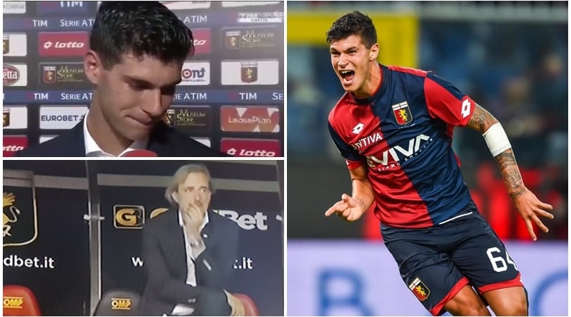 Pellegri, gol e lacrime anche per il papà in panchina